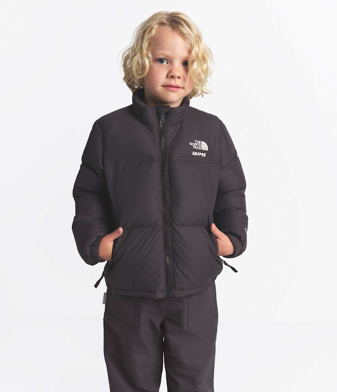 The North Face X SKIMS Kids' 1996 Nuptse Jacket Sk Phoenix