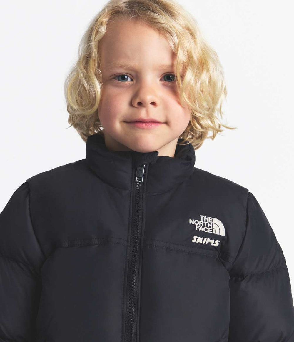 The North Face X SKIMS Kids' 1996 Nuptse Jacket Sk Onyx