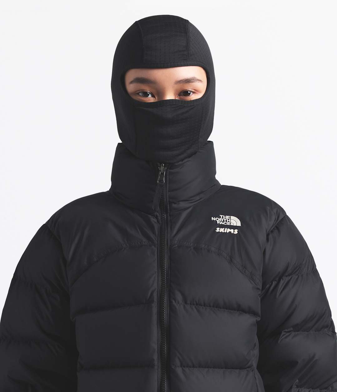 The North Face X SKIMS DOTKNIT Balaclava Sk Onyx