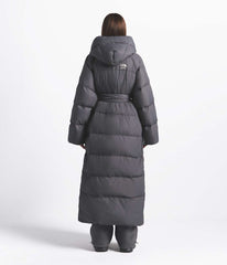 The North Face X SKIMS Women's Nuptse Wrap Parka Sk Gunmetal