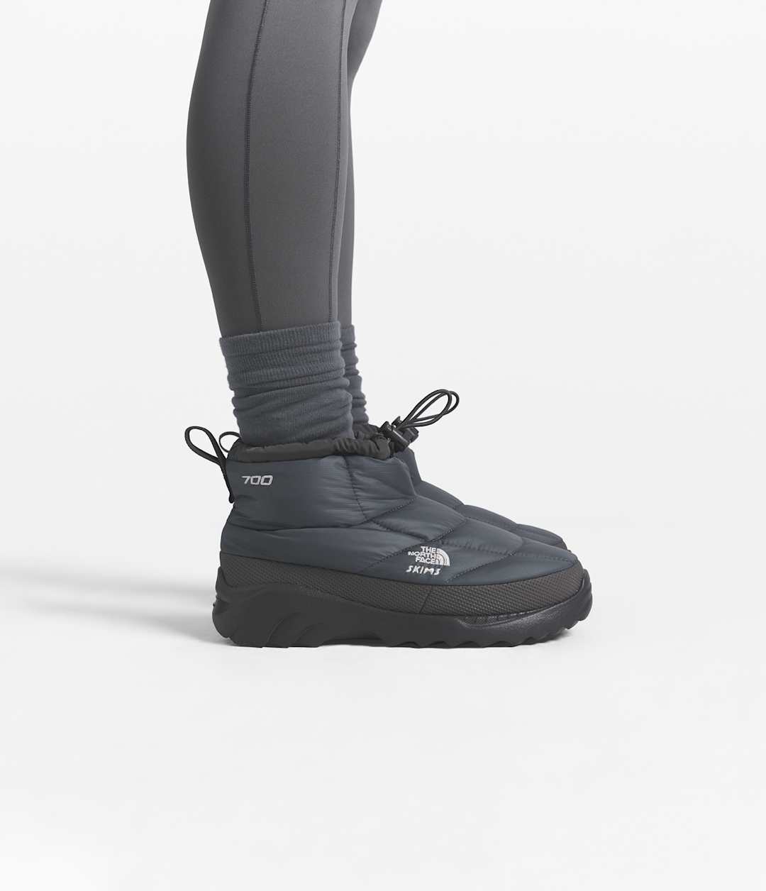 The North Face X SKIMS Nuptse Traction Chukka Sk Gunmetal/Sk Gunmetal