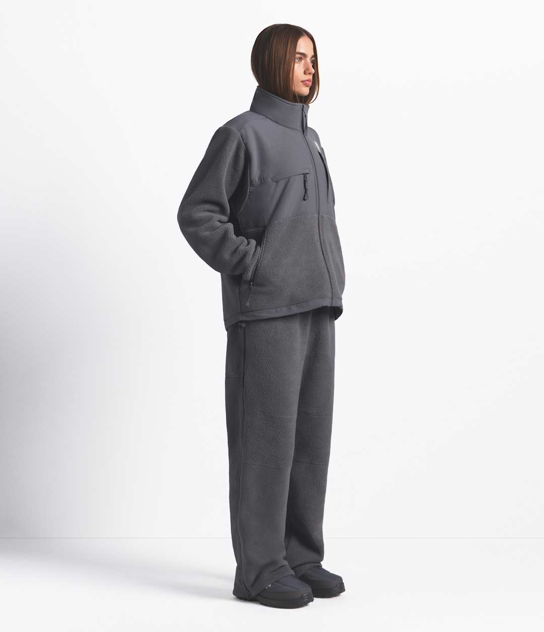 The North Face X SKIMS 1995 Denali Fleece Jacket Sk Gunmetal