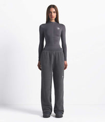 The North Face X SKIMS 1995 Denali Fleece Straight Leg Pant Sk Gunmetal