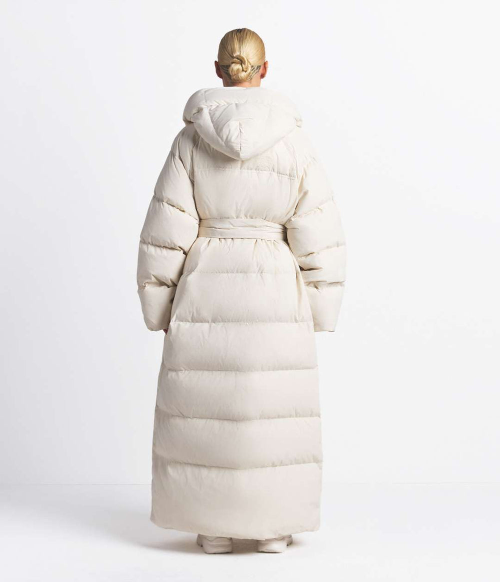 The North Face X SKIMS Women's Nuptse Wrap Parka Sk Bone