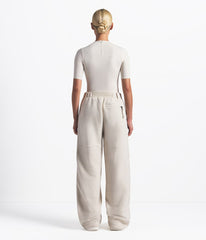 The North Face X SKIMS 1995 Denali Fleece Straight Leg Pant Sk Bone