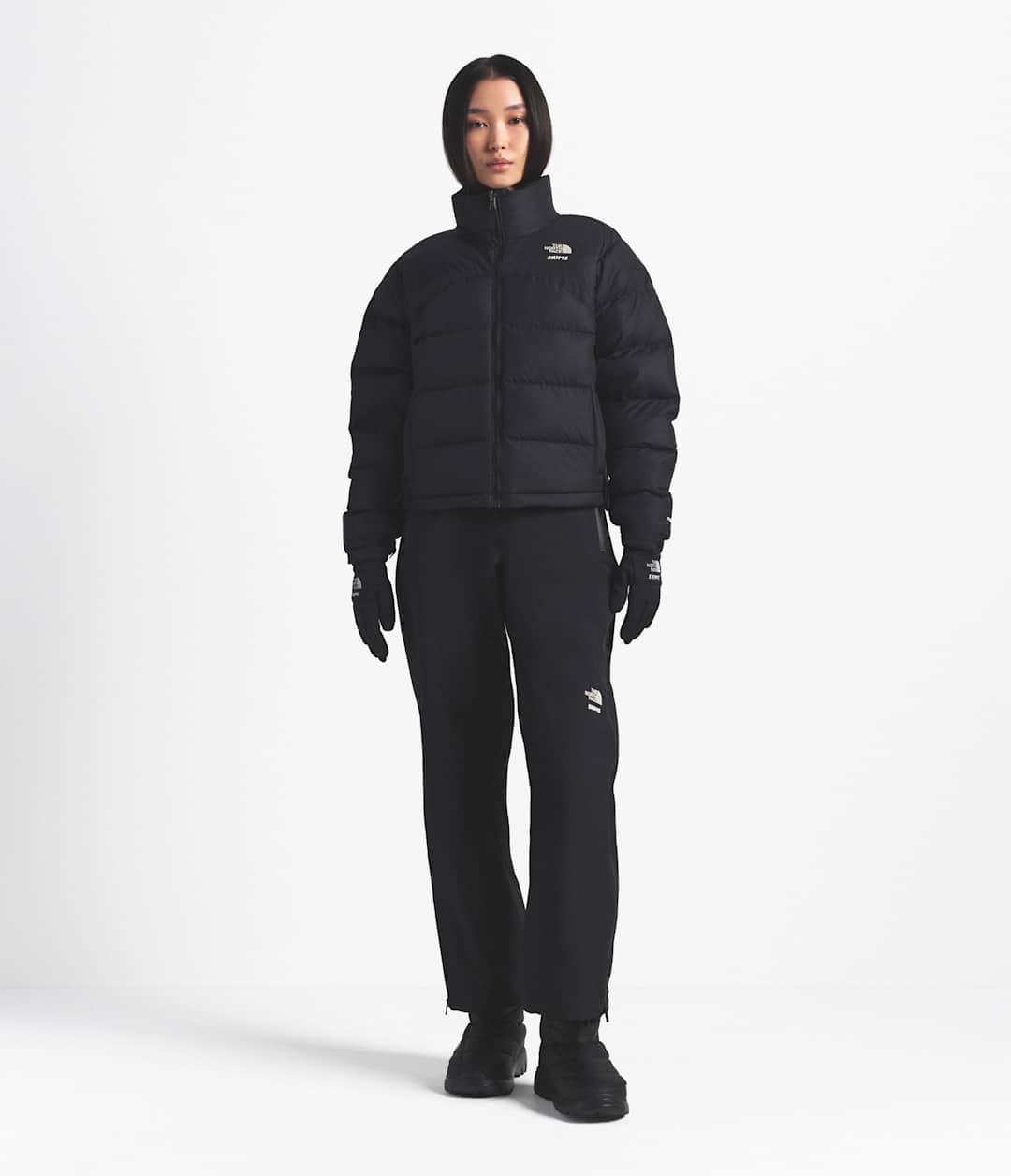 The North Face X SKIMS Women's 2000 Retro Nuptse Jacket Sk Onyx