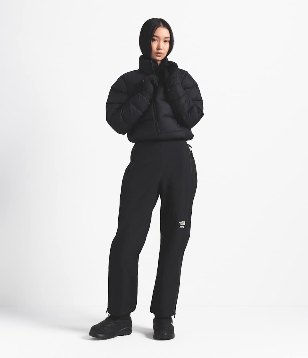 The North Face X SKIMS Women's 2000 Retro Nuptse Jacket Sk Onyx