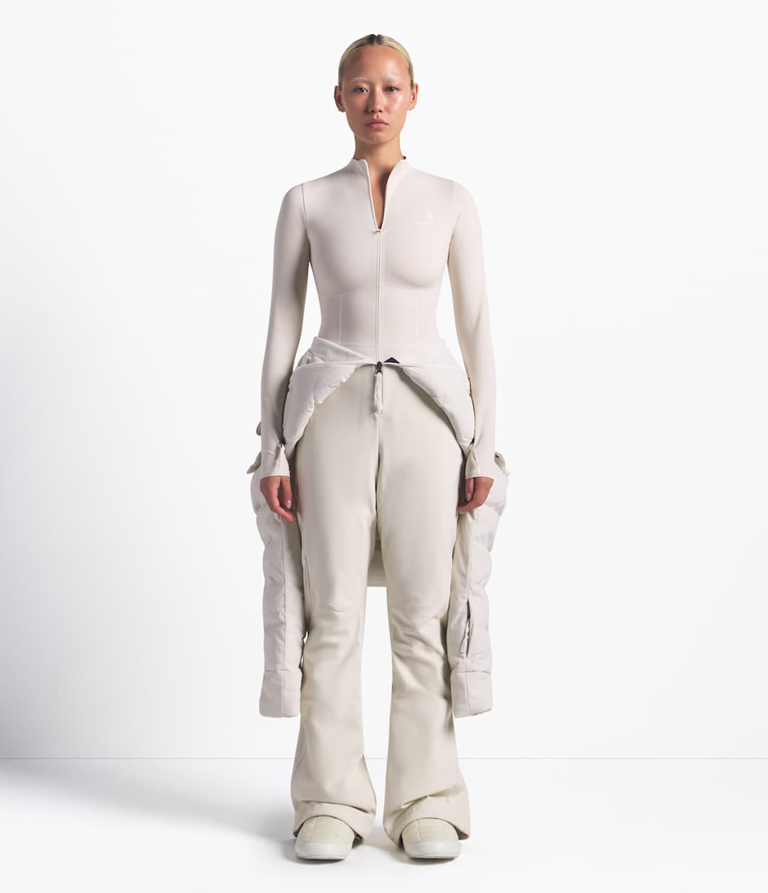 The North Face X SKIMS Women's Off The Clock One Piece Sk Bone