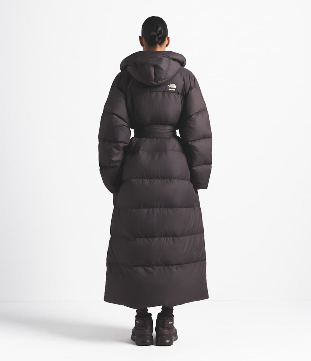 The North Face X SKIMS Women's Nuptse Wrap Parka Sk Phoenix