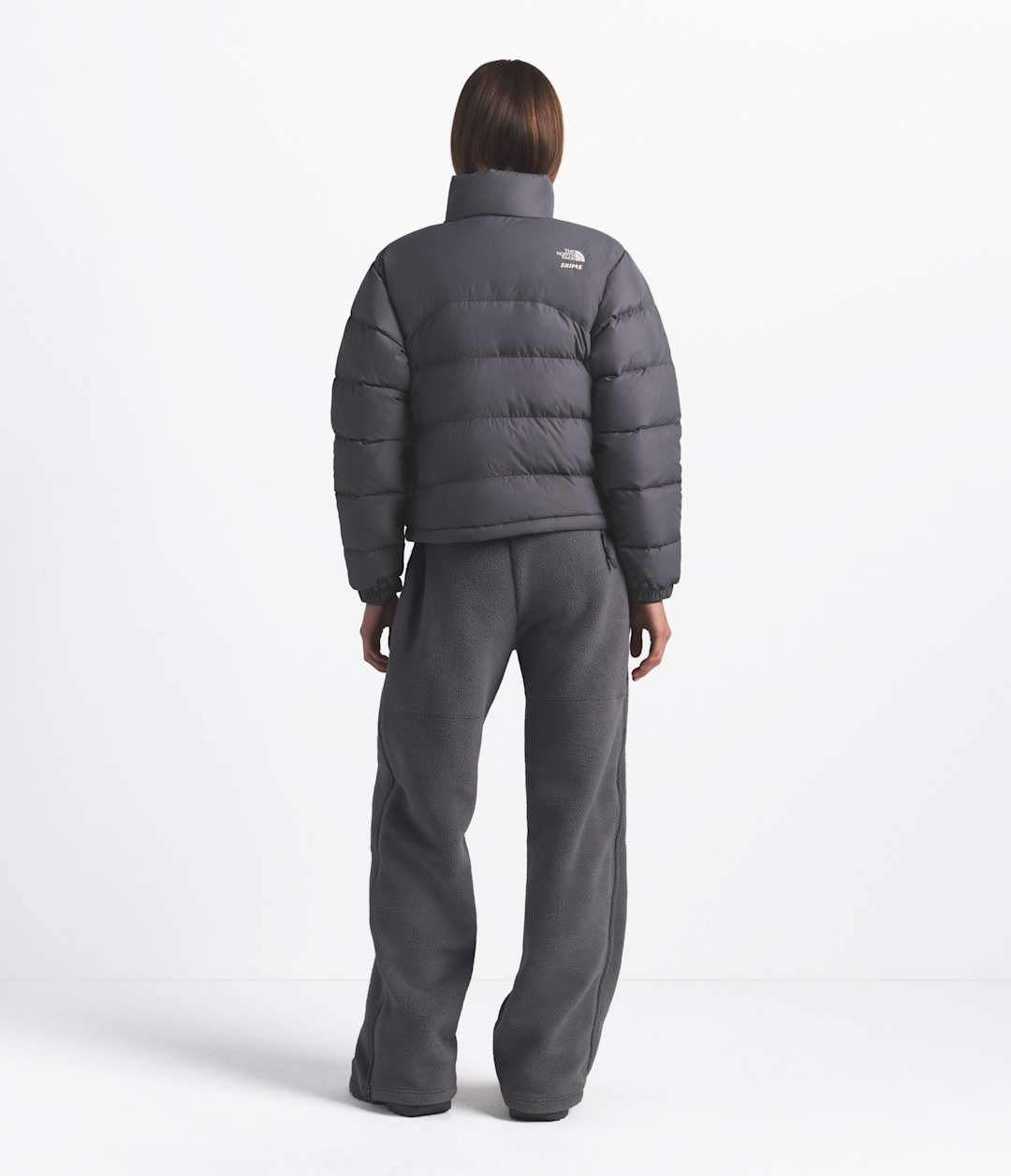 The North Face X SKIMS Women's 2000 Retro Nuptse Jacket Sk Gunmetal