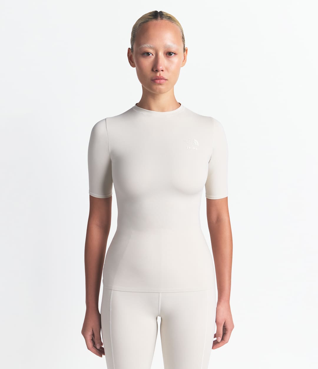 The North Face X SKIMS Women's Refina Short Sleeve Top Sk Bone