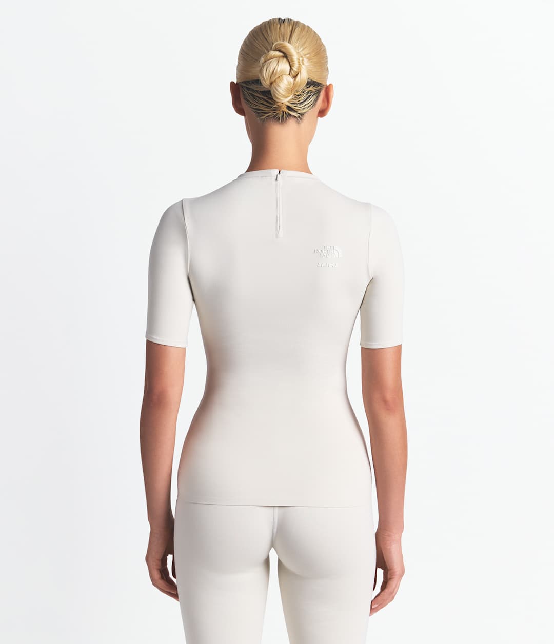 The North Face X SKIMS Women's Refina Short Sleeve Top Sk Bone