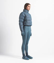 The North Face X SKIMS Women's 2000 Retro Nuptse Jacket Sk Kyanite