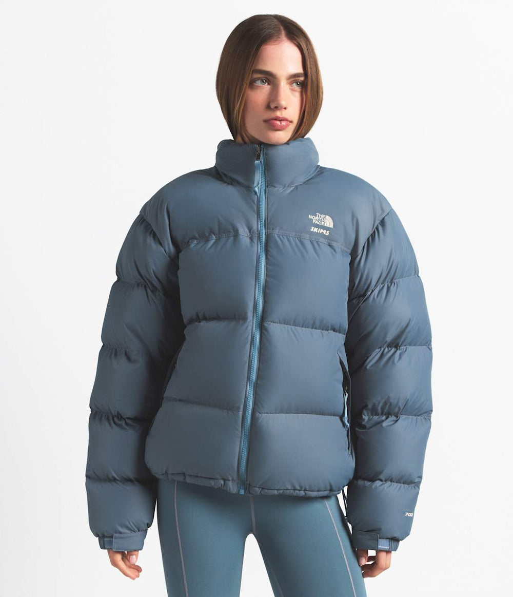 The North Face X SKIMS 1996 Nuptse Jacket Sk Kyanite