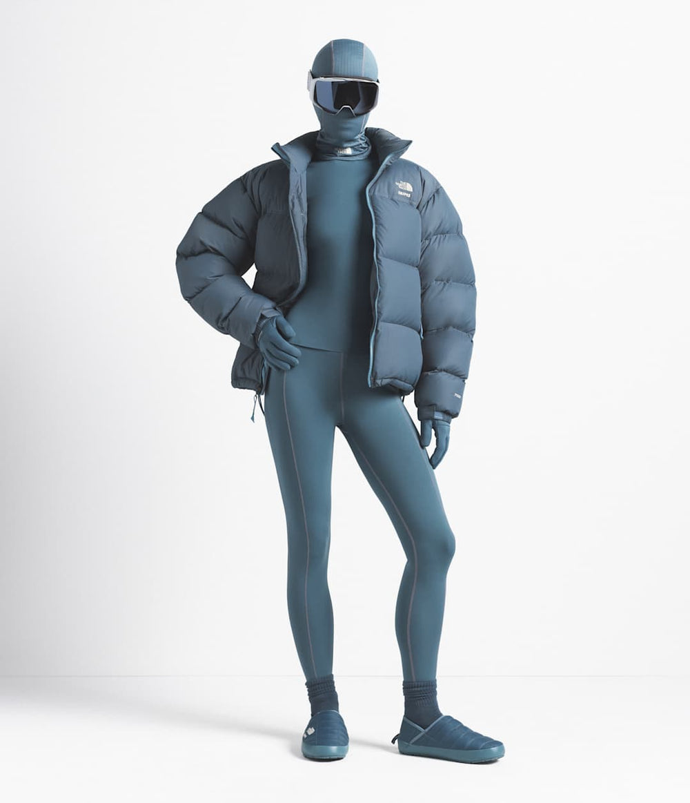 The North Face X SKIMS 1996 Nuptse Jacket Sk Kyanite