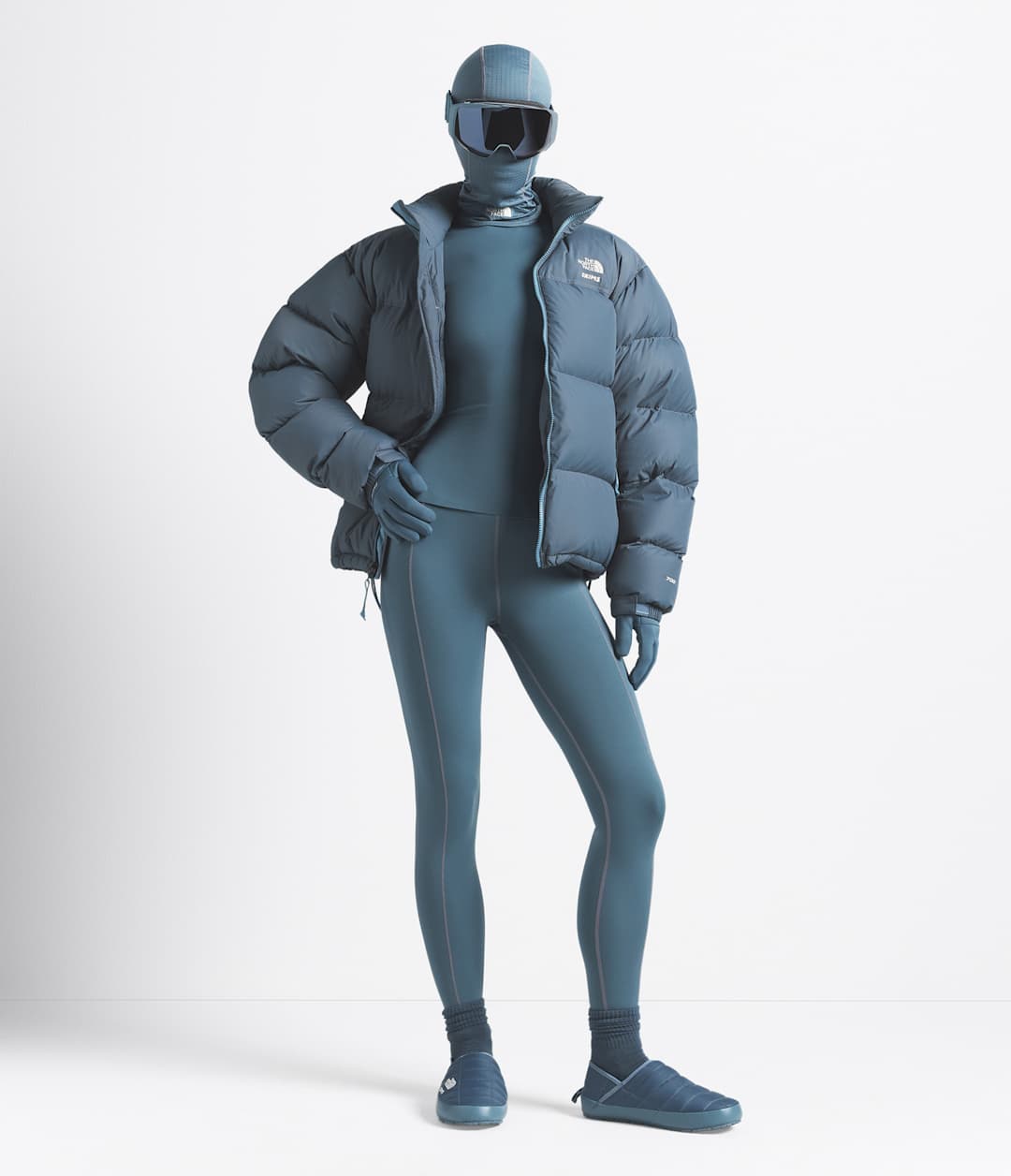 The North Face X SKIMS DOTKNIT Balaclava Sk Kyanite