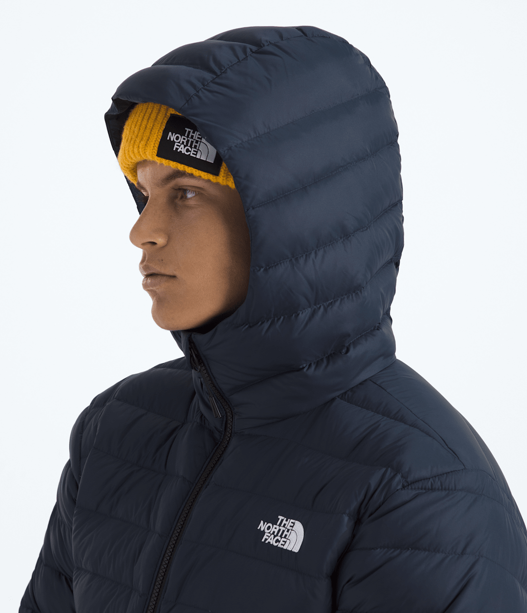 Men’s Classic Down Hooded Jacket Summit Navy