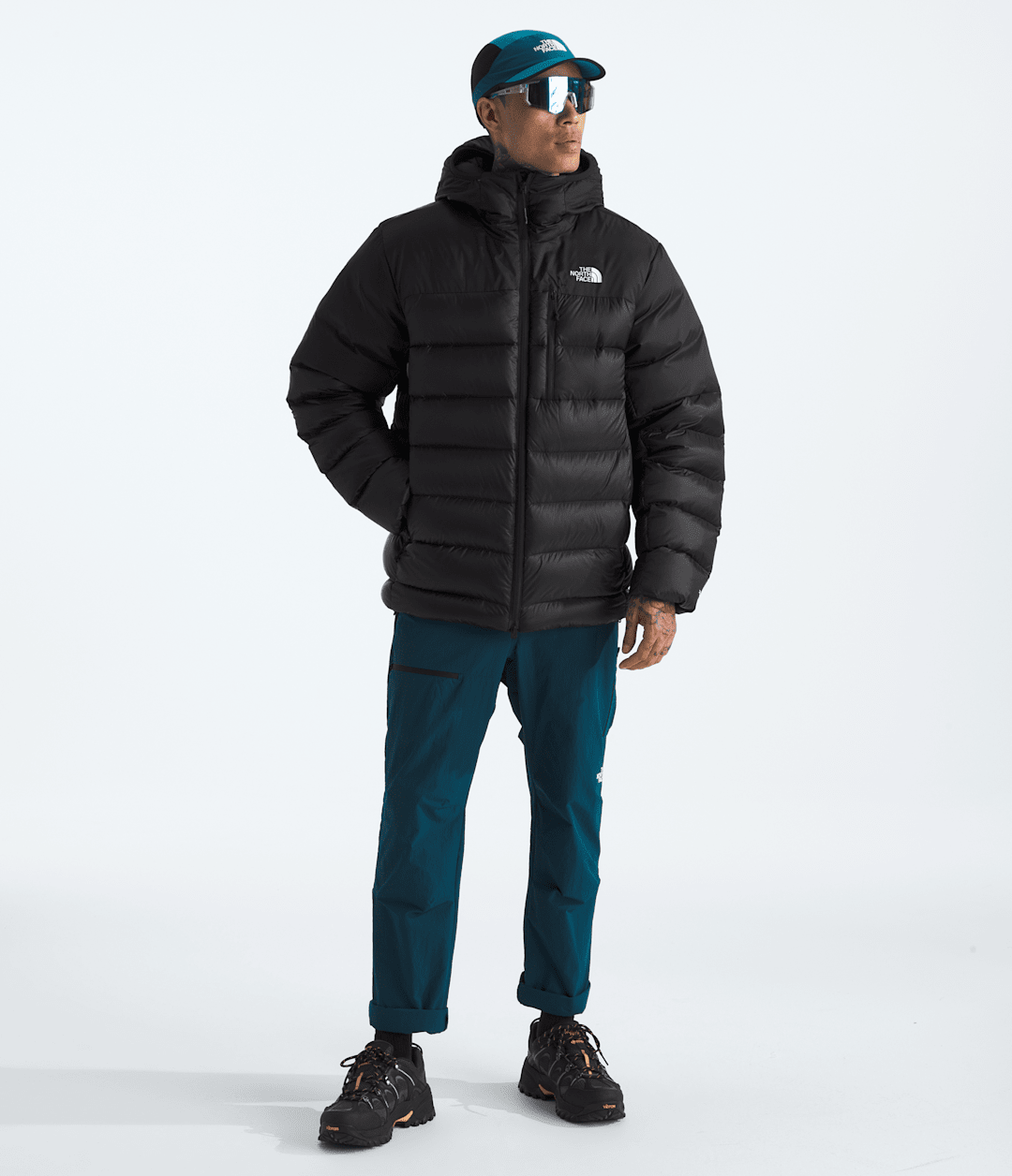 Men’s Kalix Down Hoodie TNF Black