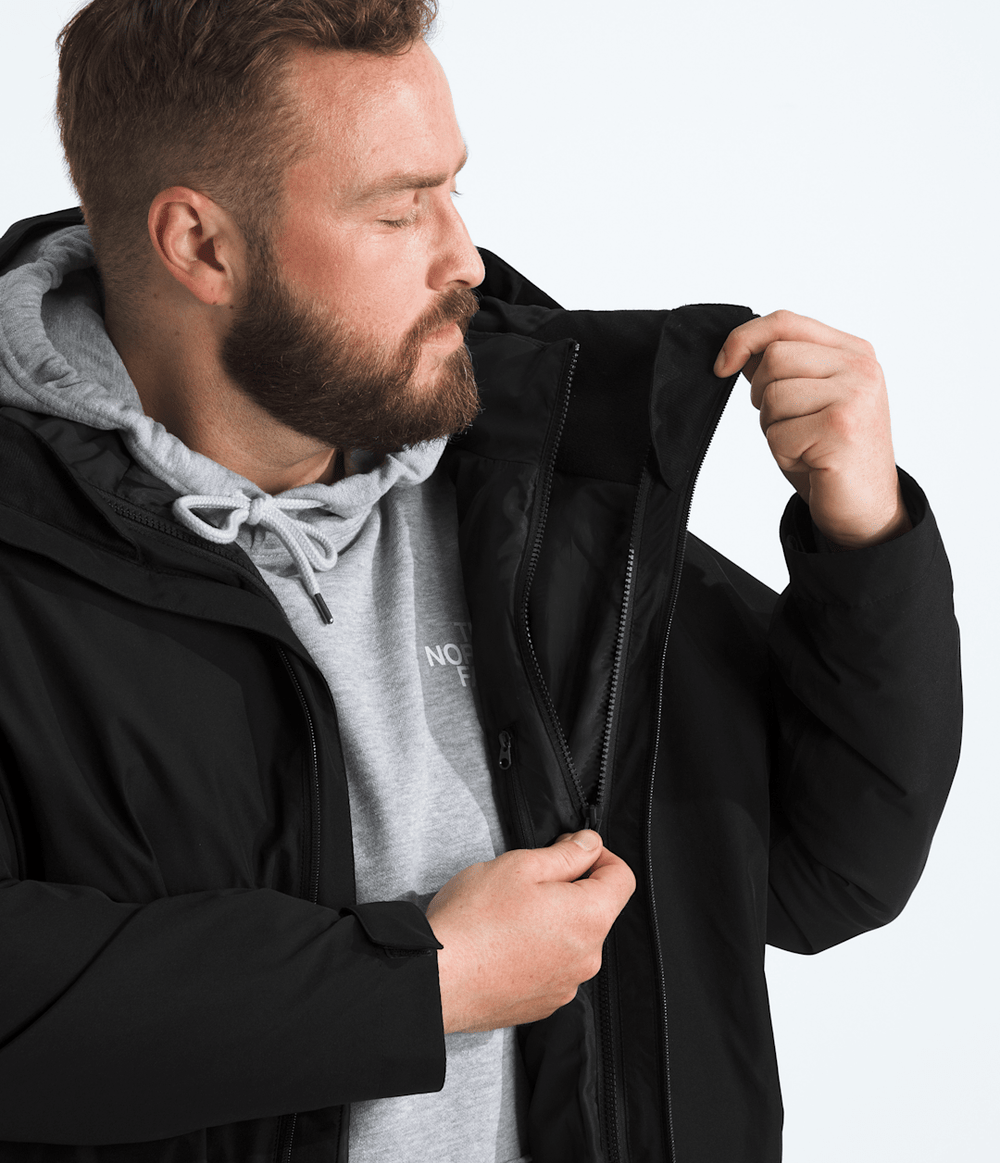 Men’s Big Carto Mono Triclimate® Hooded Jacket TNF Black