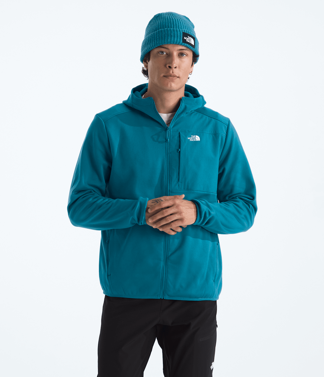 Men’s TNF™ Performance Fleece Full-Zip Hoodie Dusk Blue