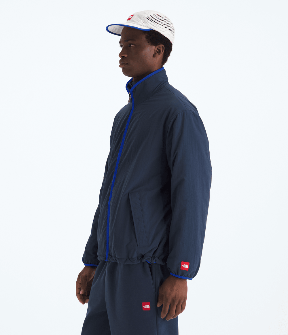 Men’s TNF™ Red Box Reversible Fleece Jacket Summit Navy-Tnf Blue