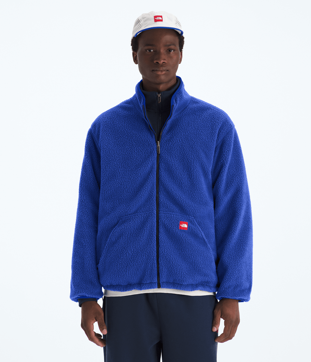 Men’s TNF™ Red Box Reversible Fleece Jacket Summit Navy-Tnf Blue