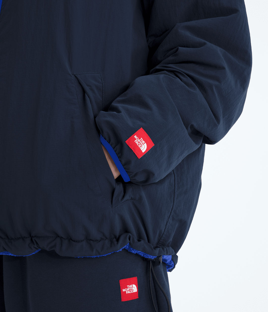 Men’s TNF™ Red Box Reversible Fleece Jacket Summit Navy-Tnf Blue