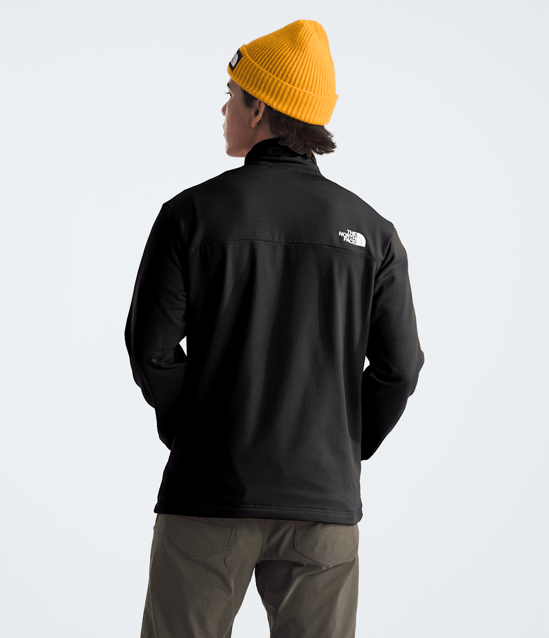 Men’s Cedar Trail Grid Fleece Full-Zip Jacket TNF Black