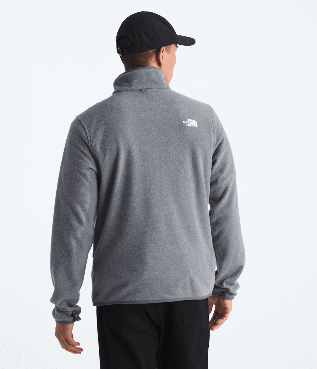 Men’s Glacier Fleece Jacket TNF Mid Grey Heather