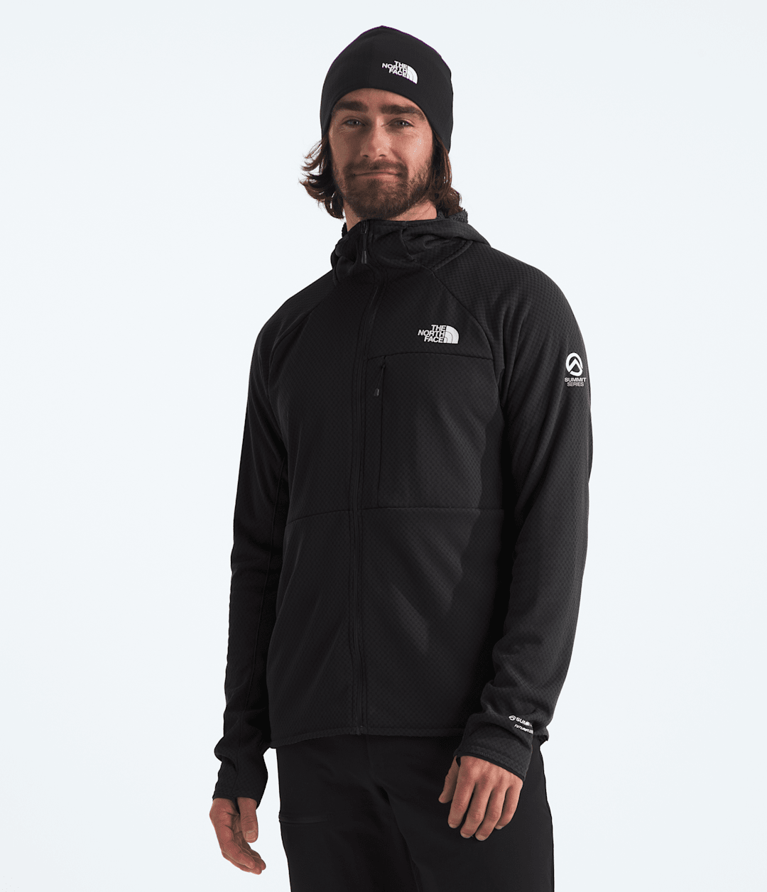 Men’s Summit Series FUTUREFLEECE™ Full-Zip Hoodie TNF Black