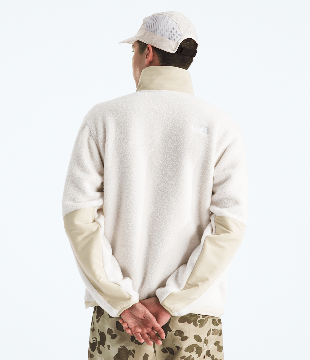 Men’s Yumiori Off Peak ½-Zip Jacket White Dune/Desert Stone