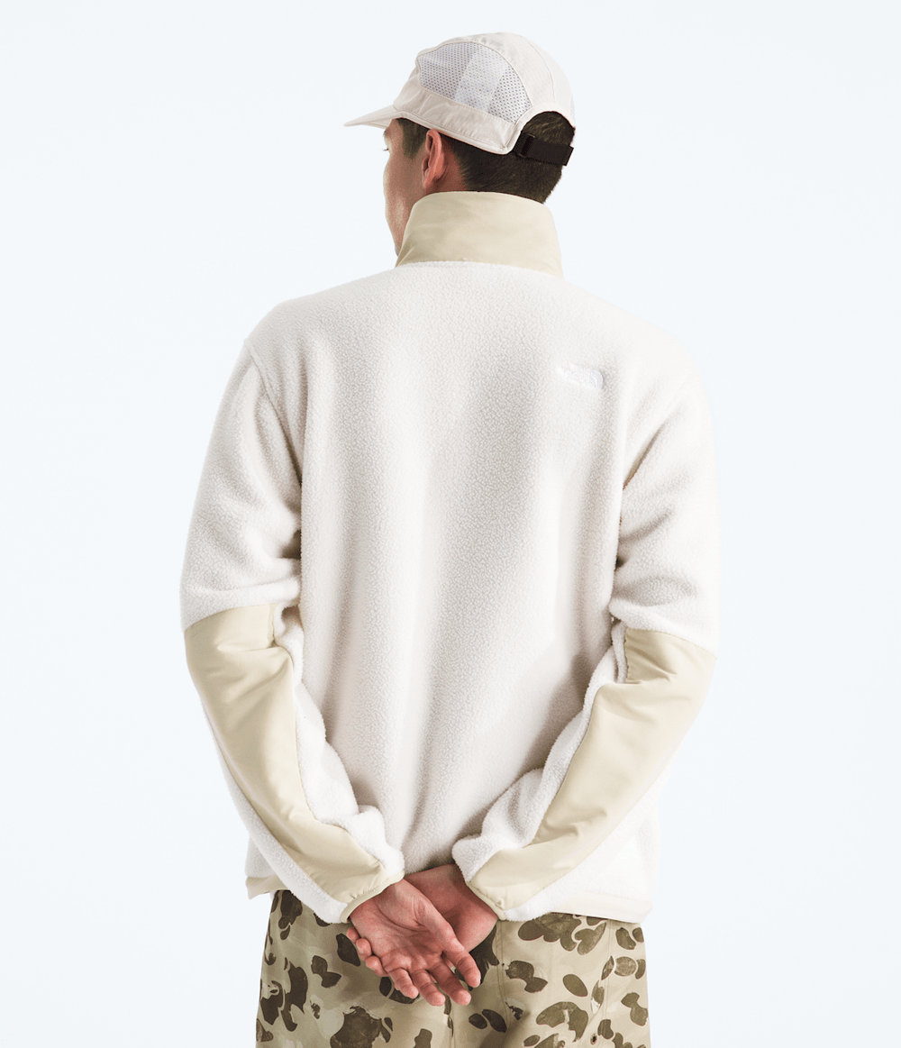 Men’s Yumiori Off Peak ½-Zip Jacket White Dune/Desert Stone