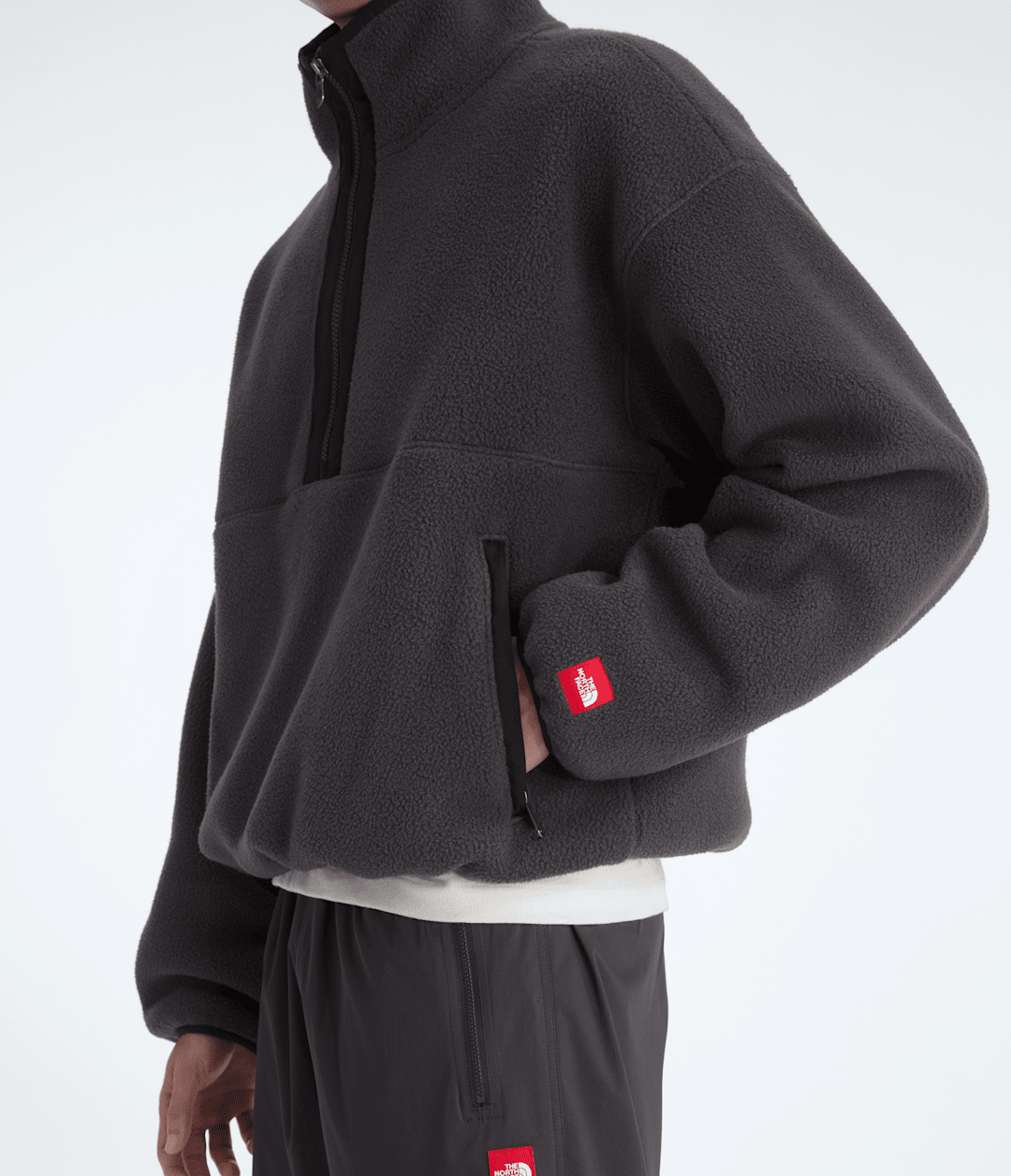 TNF™ Red Box ½-Zip Fleece Obsidian