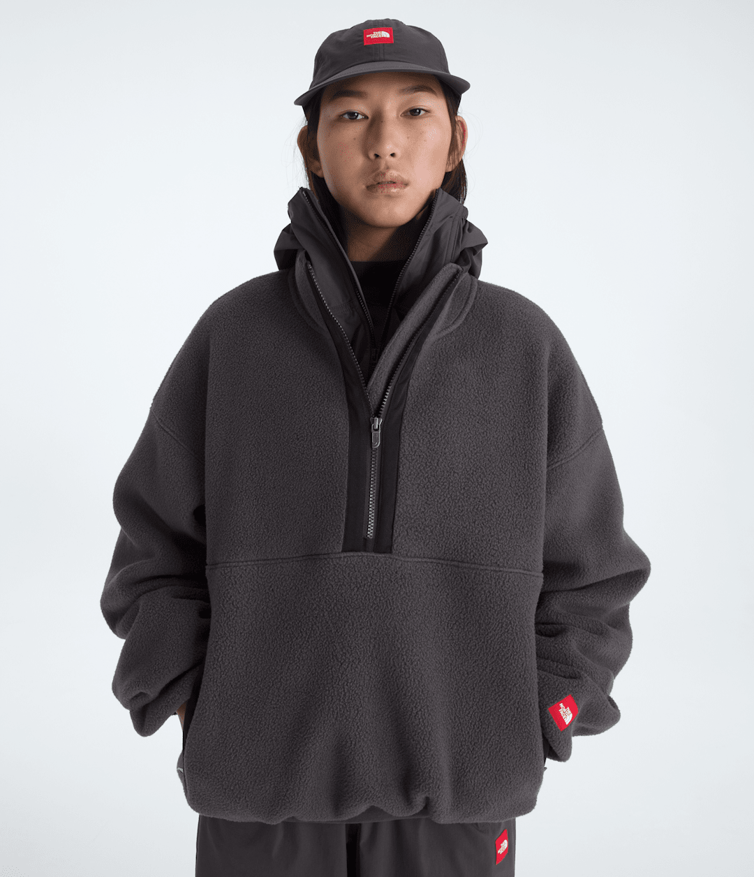 TNF™ Red Box ½-Zip Fleece Obsidian