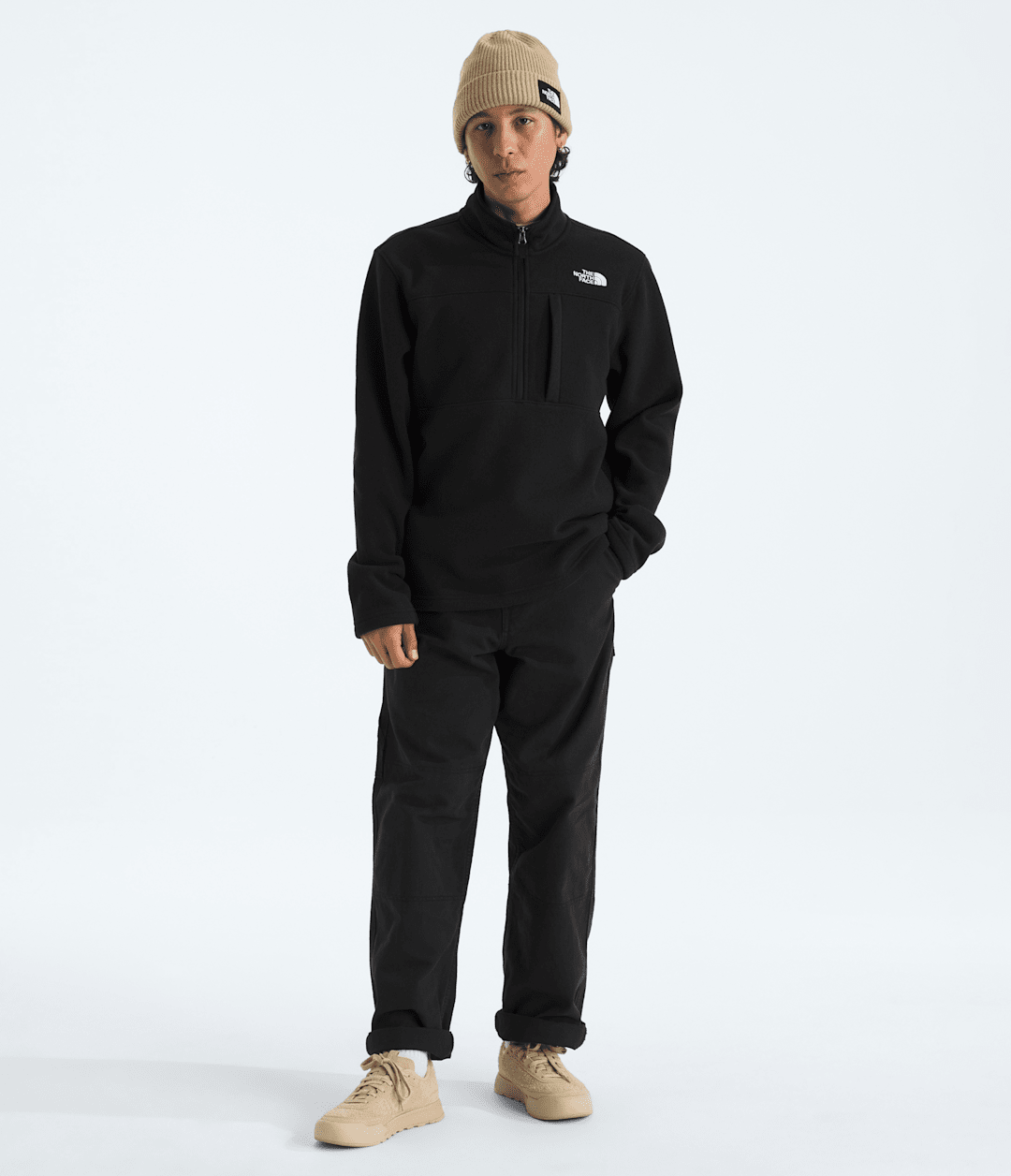 Men’s Gordon Lyons ¼-Zip TNF Black Heather