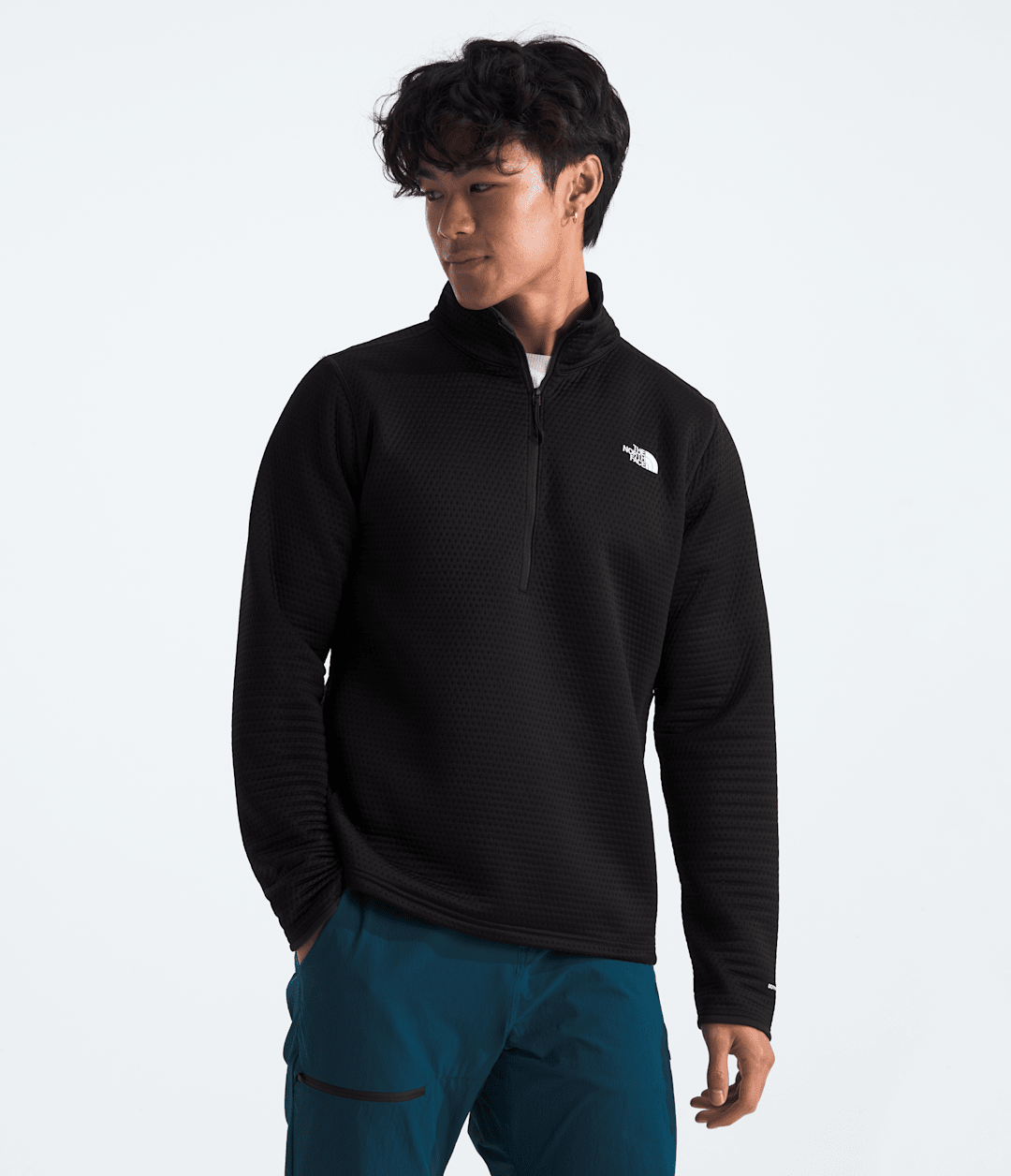 Men’s DOTKNIT™ Thermal ¼-Zip TNF Black
