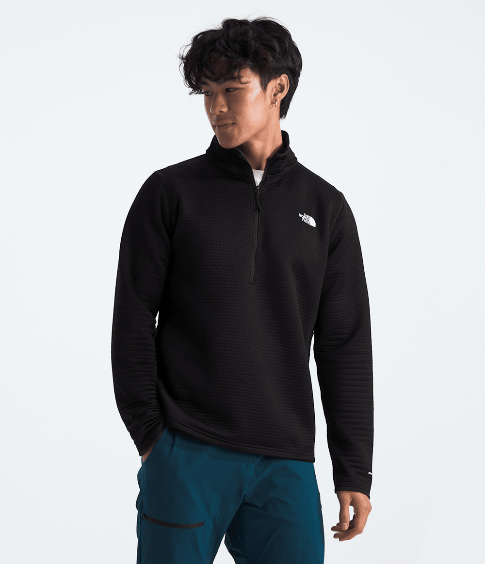 Men’s DOTKNIT™ Thermal ¼-Zip TNF Black