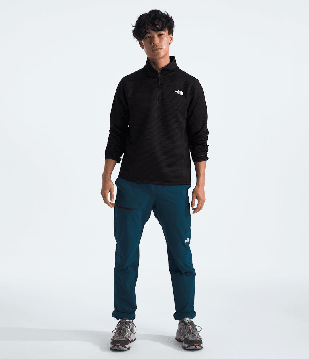 Men’s DOTKNIT™ Thermal ¼-Zip TNF Black