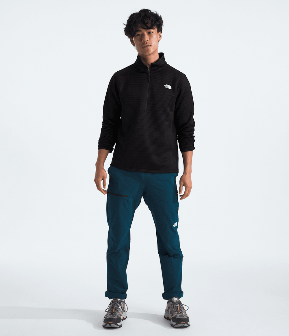 Men’s DOTKNIT™ Thermal ¼-Zip TNF Black