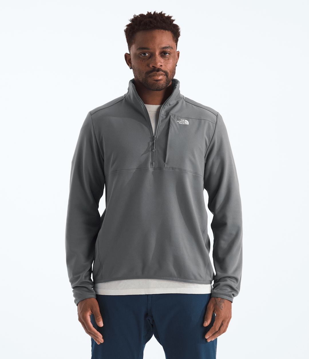 Men’s TNF™ Performance Fleece ¼-Zip Smoked Pearl