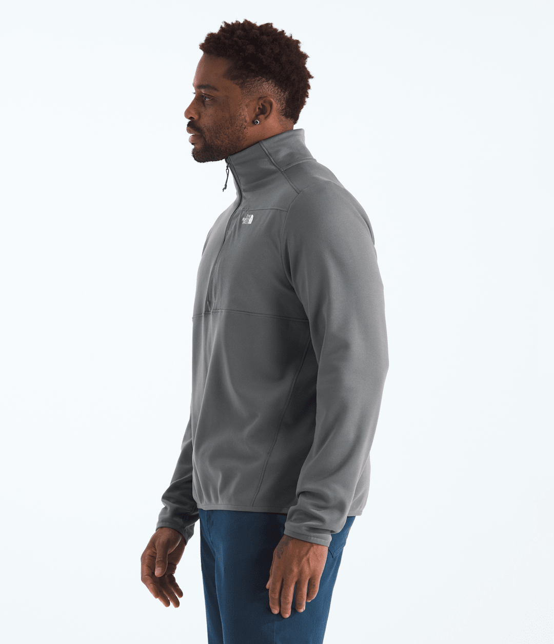 Men’s TNF™ Performance Fleece ¼-Zip Smoked Pearl