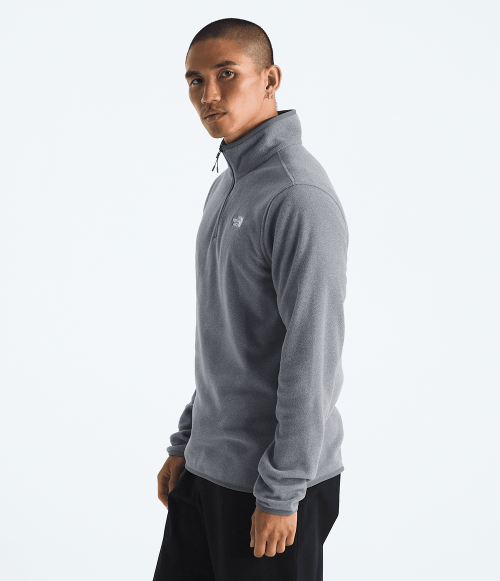 Men’s Glacier Fleece ¼-Zip Jacket TNF Mid Grey Heather