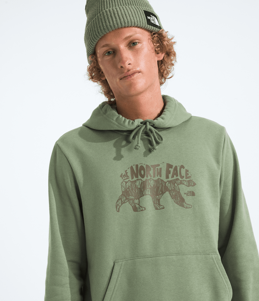 Men’s Evolution TNF™ Bear Hoodie—Graphic Bark Mist