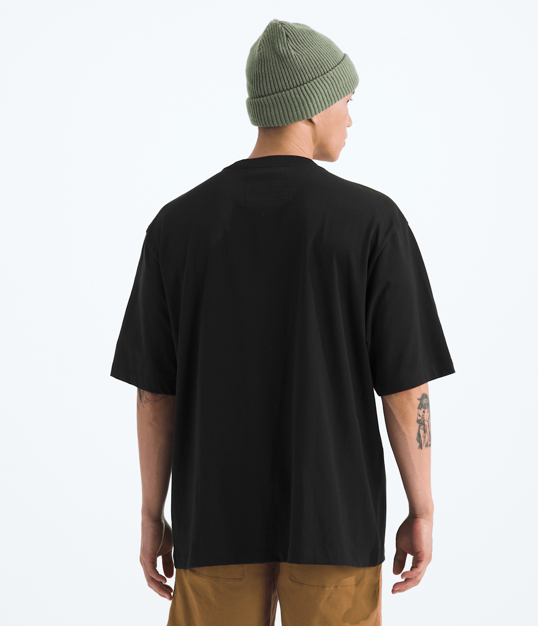 Men’s TNF™ Essential Simple Dome Oversized Short-Sleeve Tee TNF Black
