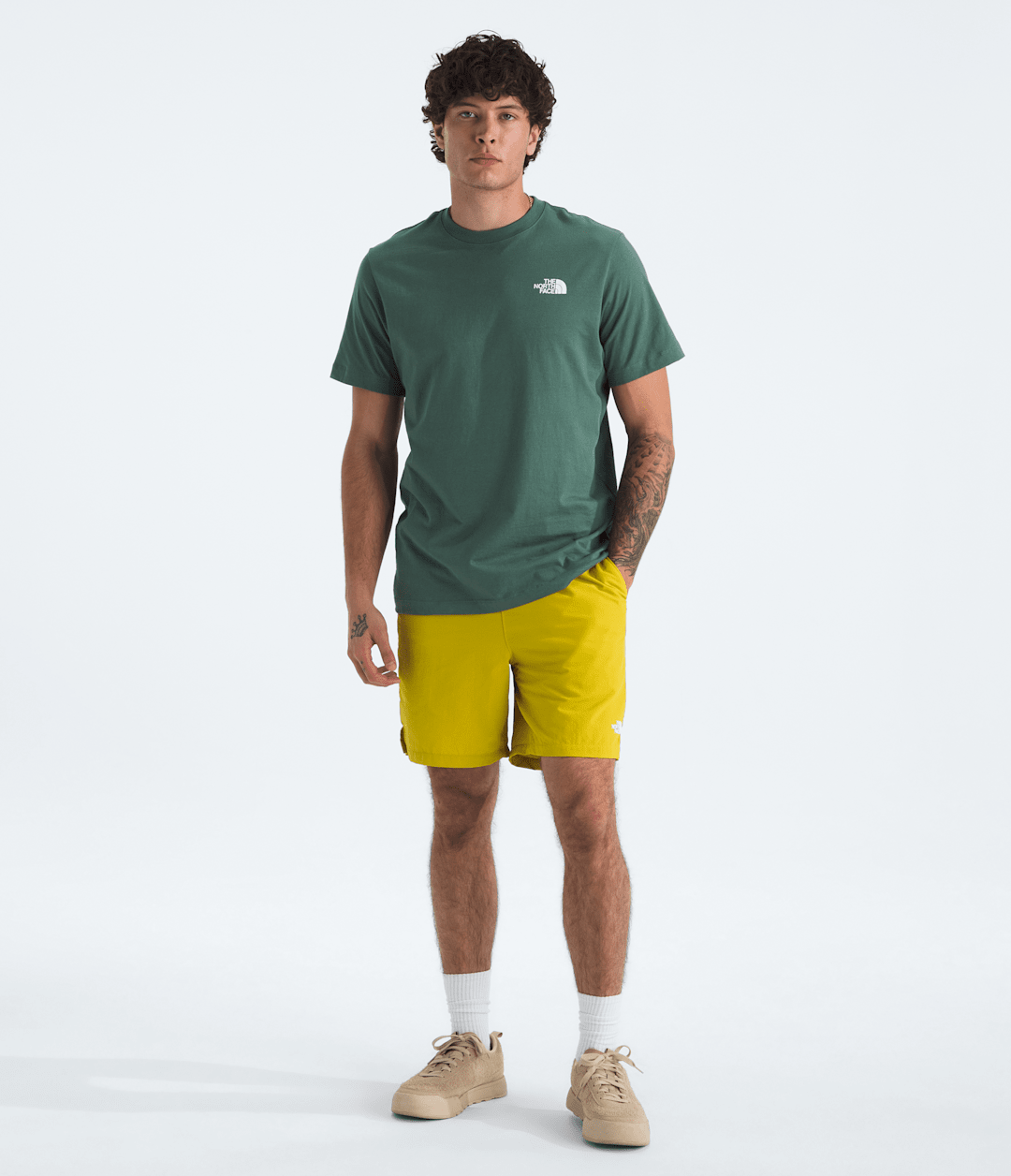 Men’s Short-Sleeve Core TNF™ Flower Box NSE Tee Duck Green