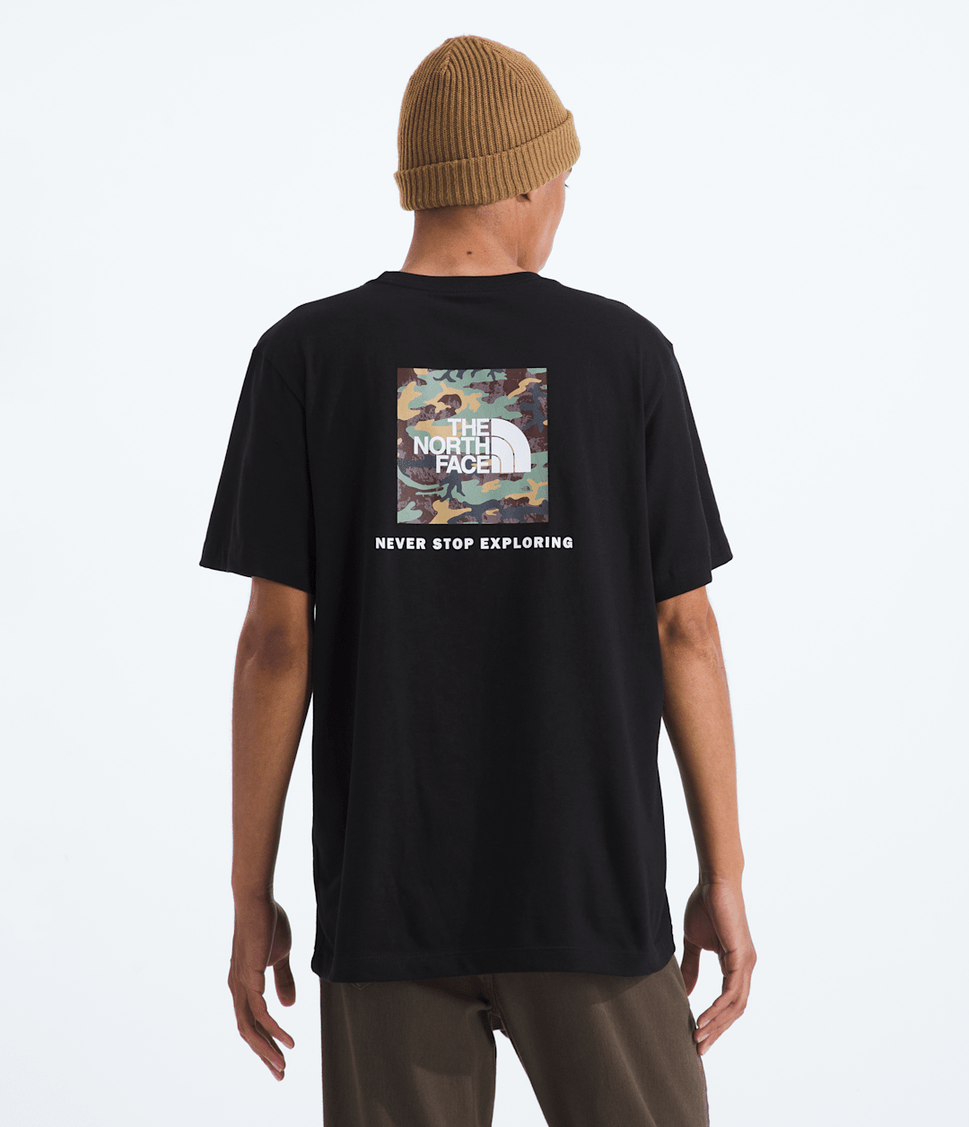 Men’s Evolution Box Camo Fill Short-Sleeve Tee—Graphic TNF Black