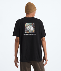 Men’s Evolution Box Camo Fill Short-Sleeve Tee—Graphic TNF Black