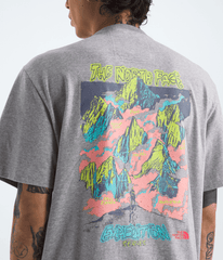 Men’s TNF™ Essential Expedition Series Short-Sleeve Tee—Graphic TNF Pale Grey Heather