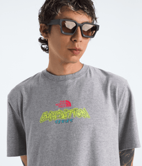 Men’s TNF™ Essential Expedition Series Short-Sleeve Tee—Graphic TNF Pale Grey Heather