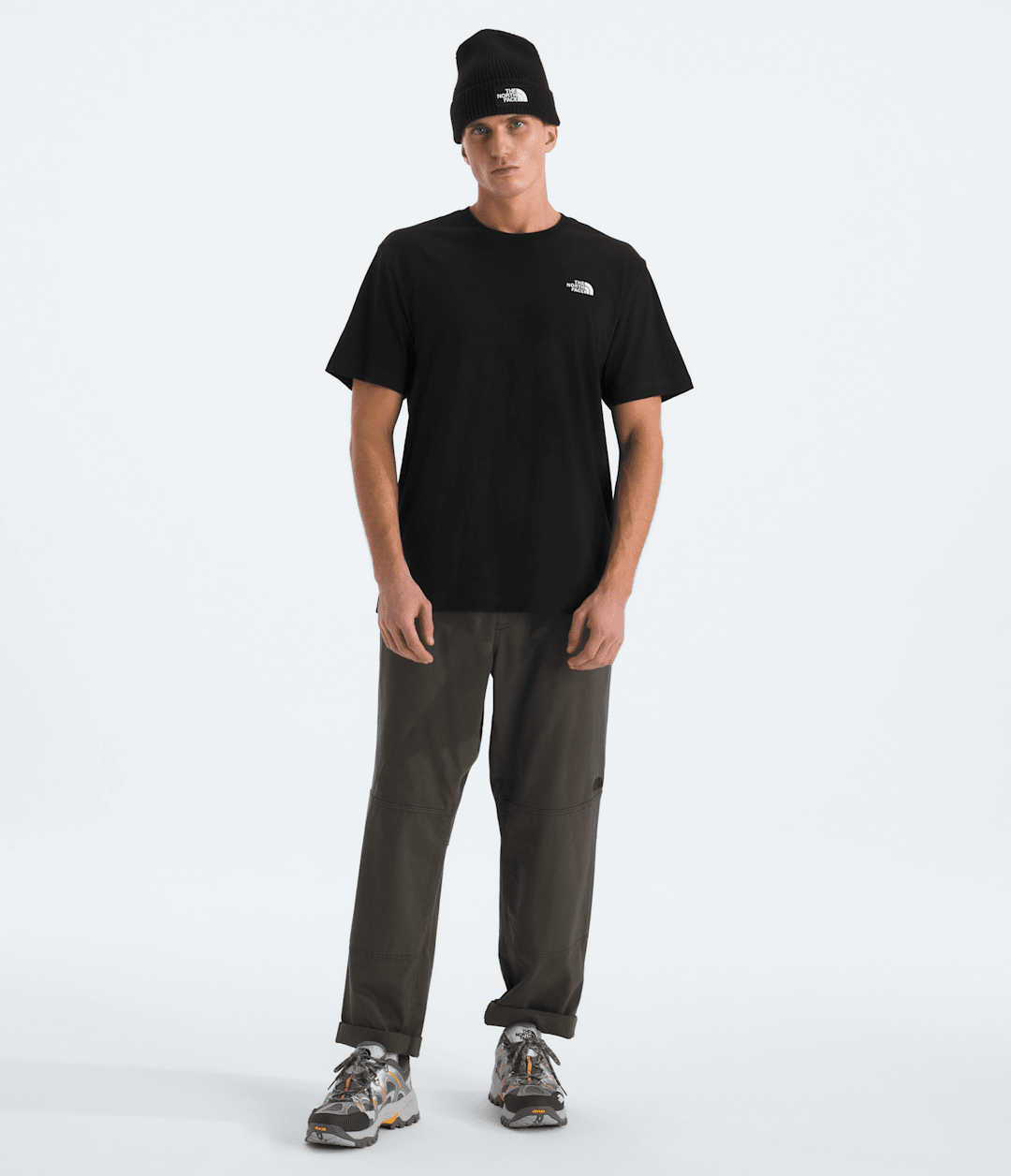 Men’s Evolution Simple Dome Regular Short-Sleeve Tee TNF Black